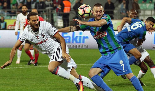  Beşiktaş, Rize'den son dakikada lider dönüyor