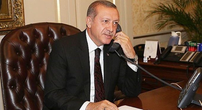 Cumhurbaşkanı Erdoğan'dan Steinmeier'e tebrik