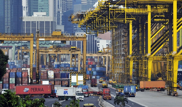 Singapur'da petrol dışı ihracat arttı