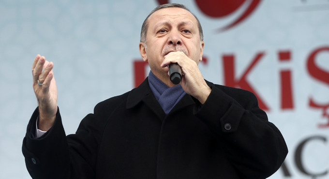 Erdoğan: AGİT'in böyle bir görevi yok