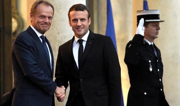 Macron, Tusk'la AB reformunu görüştü