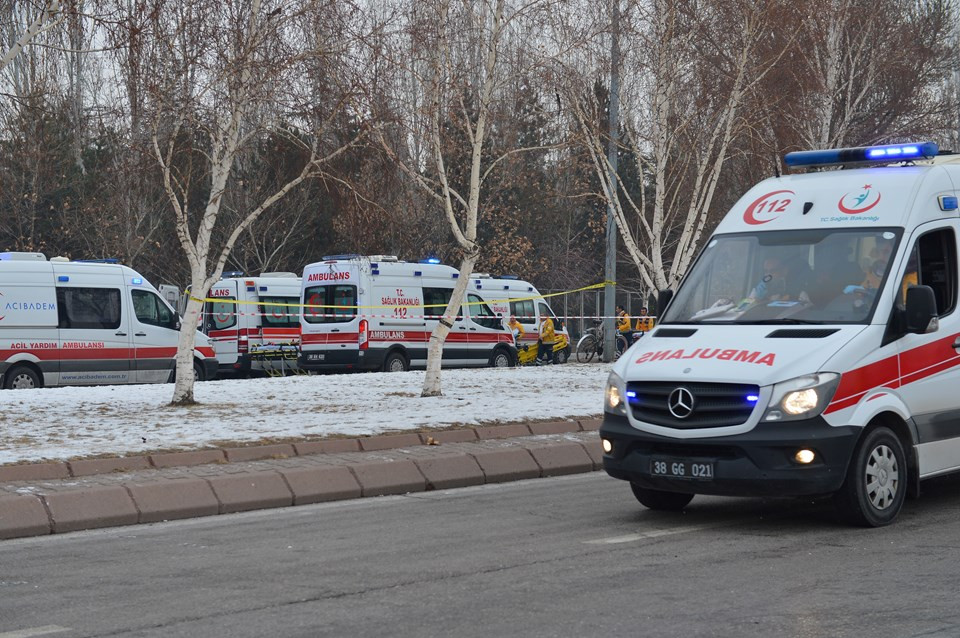 Kayseri'de bombalı terör saldırısı