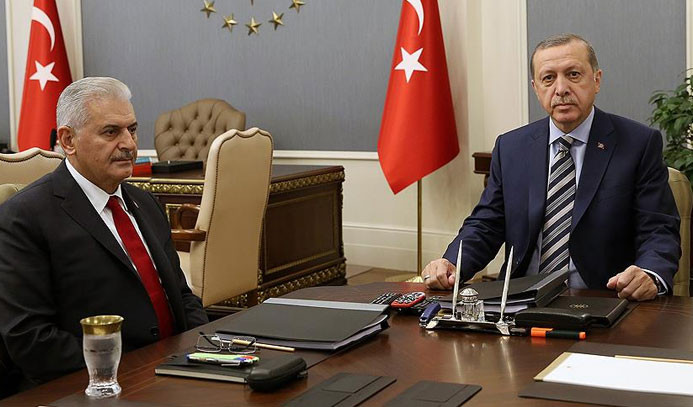 Erdoğan ve Yıldırım saldırıyı görüştü