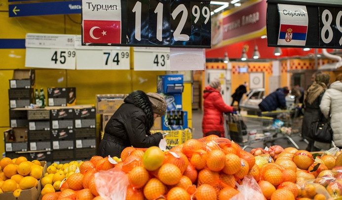 Rusya gıda ithalatını azaltıyor