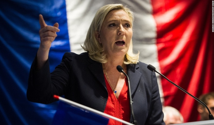 Le Pen'den ilk açıklama