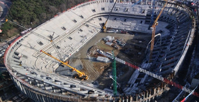 Beşiktaş'ta Vodafone Arena depremi