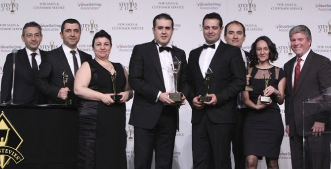 DenizBank, Stevie Awards'dan 20 ödülle döndü