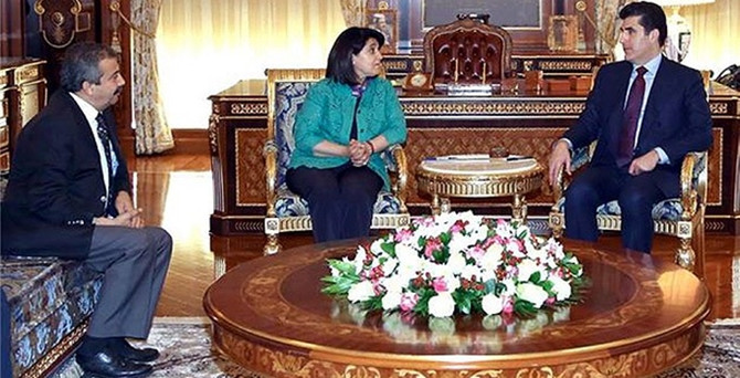HDP heyeti Barzani ile görüştü