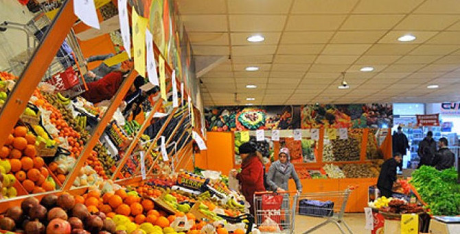 İstanbul'da perakende fiyatlar yüzde 1.13 arttı