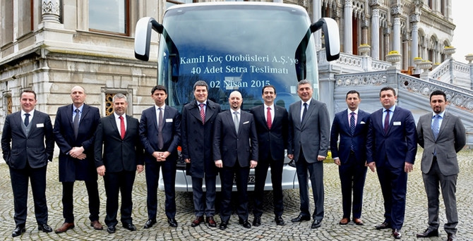 Mercedes ve Kamil Koç'tan 35 milyon liralık anlaşma