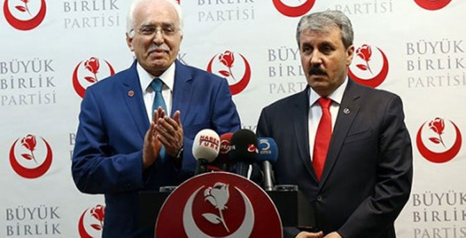 Saadet ve BBP seçimlere birlikte girecek