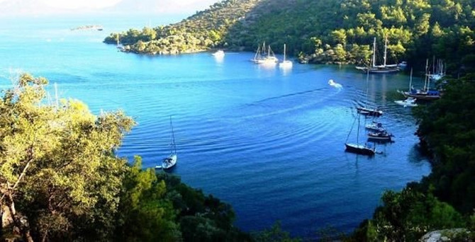 Göcek koylarına bir durdurma daha