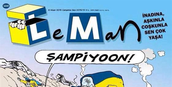 Leman'ın kapağına Trabzonlulardan tepki