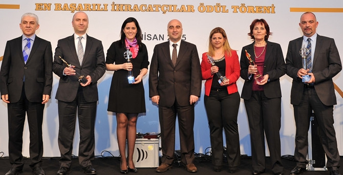 En başarılı ihracatçılar ödüllendirildi