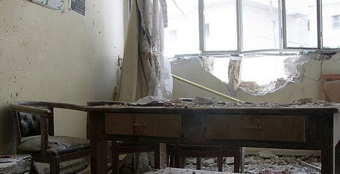 Uçaklar ilkokulu vurdu: 13 ölü