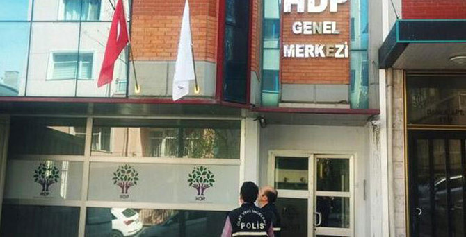 HDP Genel Merkezi'ne silahlı saldırı