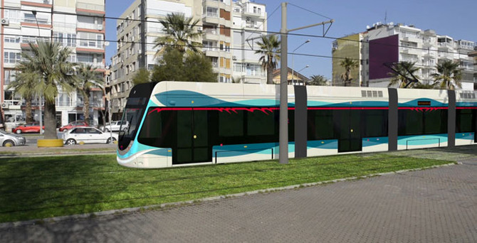 İzmir yeni tramvay hattı