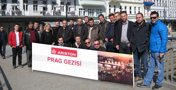 Ariston Thermo bayileri Prag’da