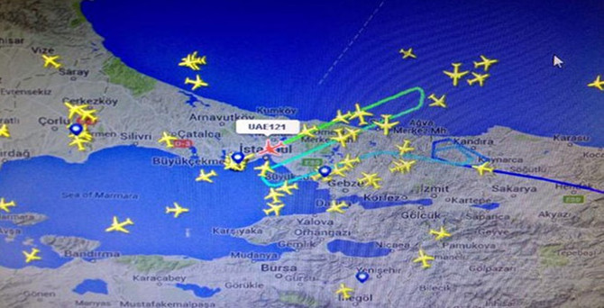 İstanbul'da hava trafiği karıştı