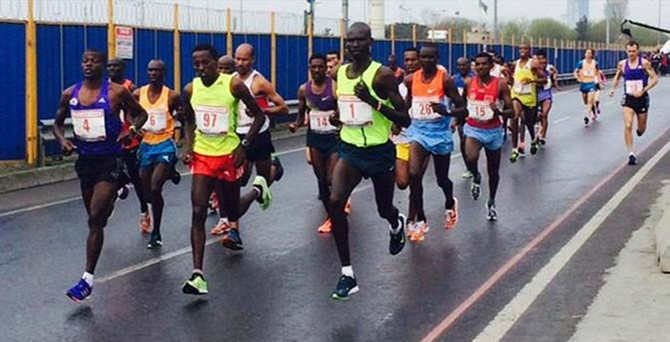 İstanbul Yarı Maratonu'na Kenya damgası