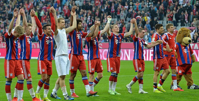Almanya'da şampiyon Bayern Münich oldu