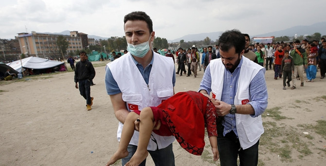 Türk arama-kurtarma ekipleri Nepal'de