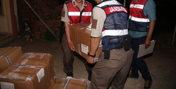 2 bin 500 litre sahte içki ele geçirildi