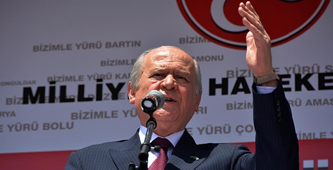 Bahçeli: Davutoğlu'nun konuşacak yüzü yok