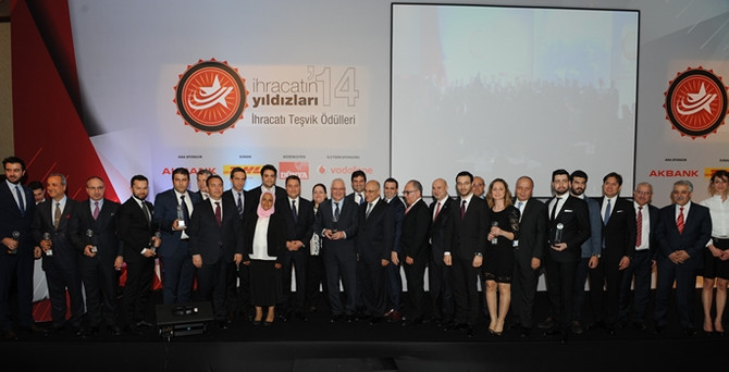 Türkiye'nin yıldız ihracatçılarının 14’üncü gurur gecesi