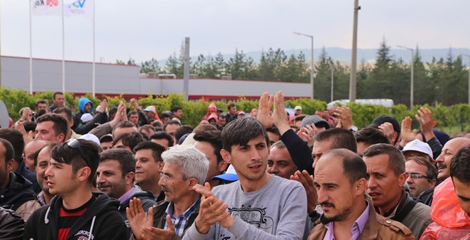 Ford Otosan'da eylem sürüyor