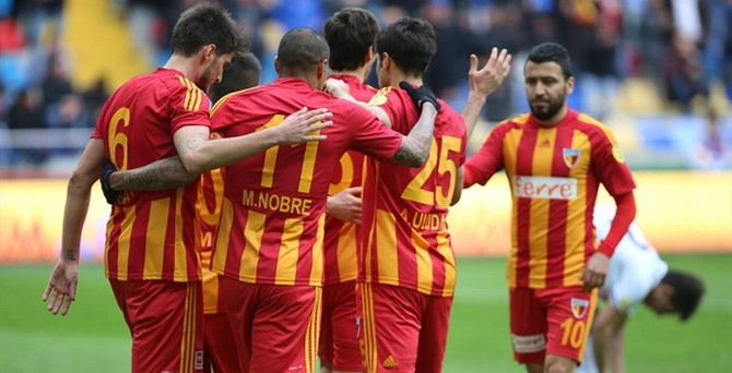 Kayserispor'un maçları 3 lira