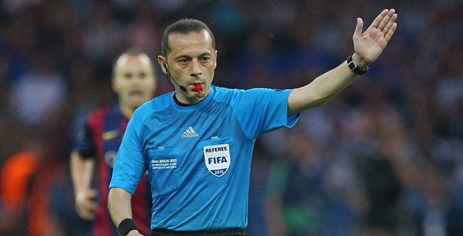 UEFA'dan Cüneyt Çakır'a görev