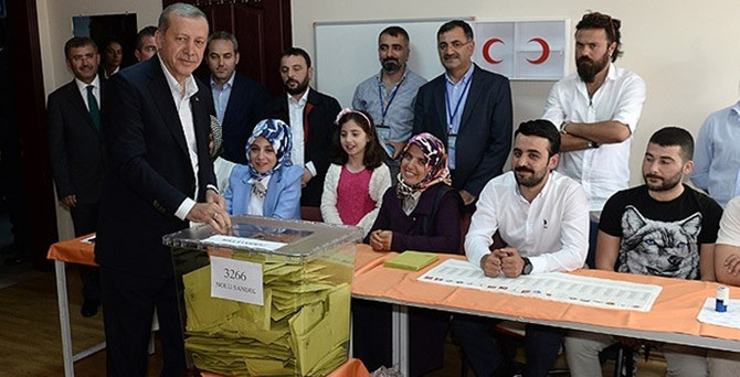 Cumhurbaşkanı Erdoğan: Seçime katılım yüksek