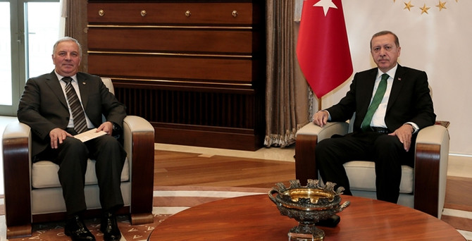 Erdoğan, seçimden sonra ilk kabulünü yaptı
