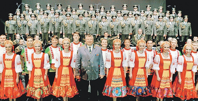Rus Kızıl Ordu Korosu’yla müzik keyfi
