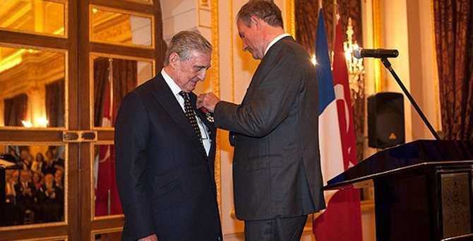 Rahmi Koç'a "Legion D'Honneur" nişanı