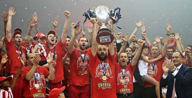 Yunanistan'da şampiyon Olympiakos