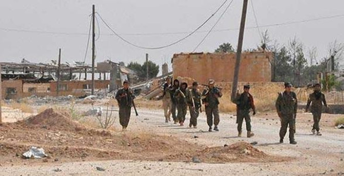 Tel Abyad Kürt grupların kontrolünde