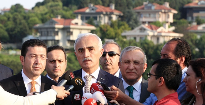 Erdoğan MÜSİAD heyetiyle görüştü