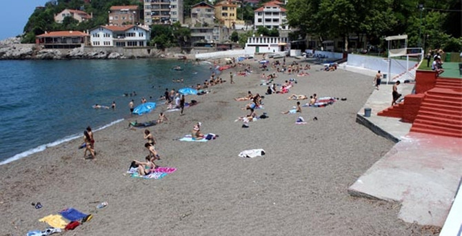 Zonguldak Belediye plajına "Mavi Bayrak" ödülü