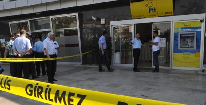 Tıraş köpüğüyle PTT soygunu