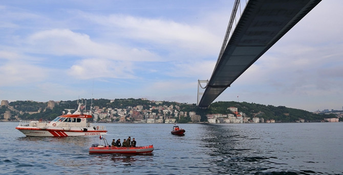 Boğaz'da korkunç kaza!