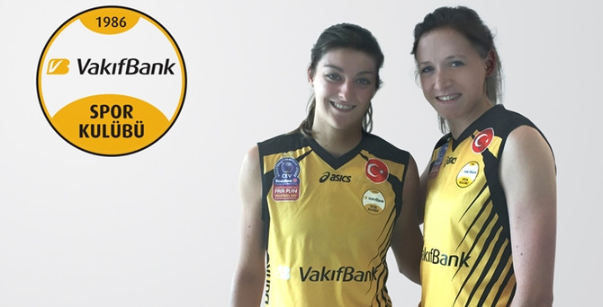 VakıfBank'a iki Hollandalı