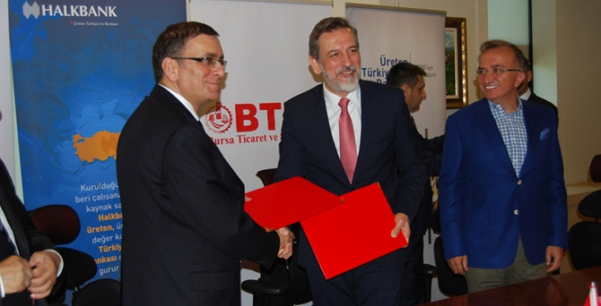 Halkbank'dan BTSO’lu 35 bin üyeye finansman desteği