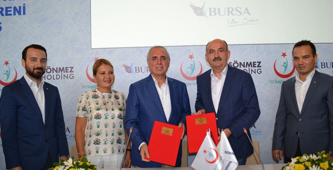 Sönmez’den dev sağlık kompleksine destek