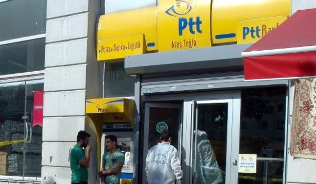 Bağcılar’da PTT şubesi soyuldu