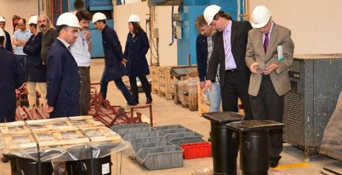 Sivas'ta üretilen konteyner taşıma vagonuna Avrupa vizesi