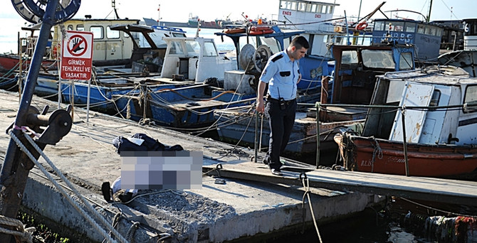 Yenikapı'da erkek cesedi bulundu