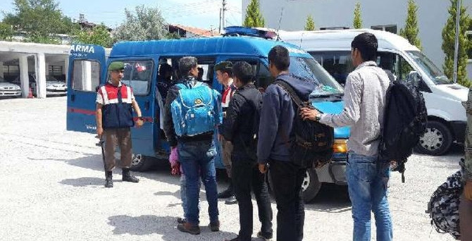 Çanakkale'de 1041 kaçak yakalandı