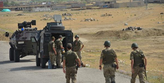 Ağrı'da PKK'lılarla çatışma